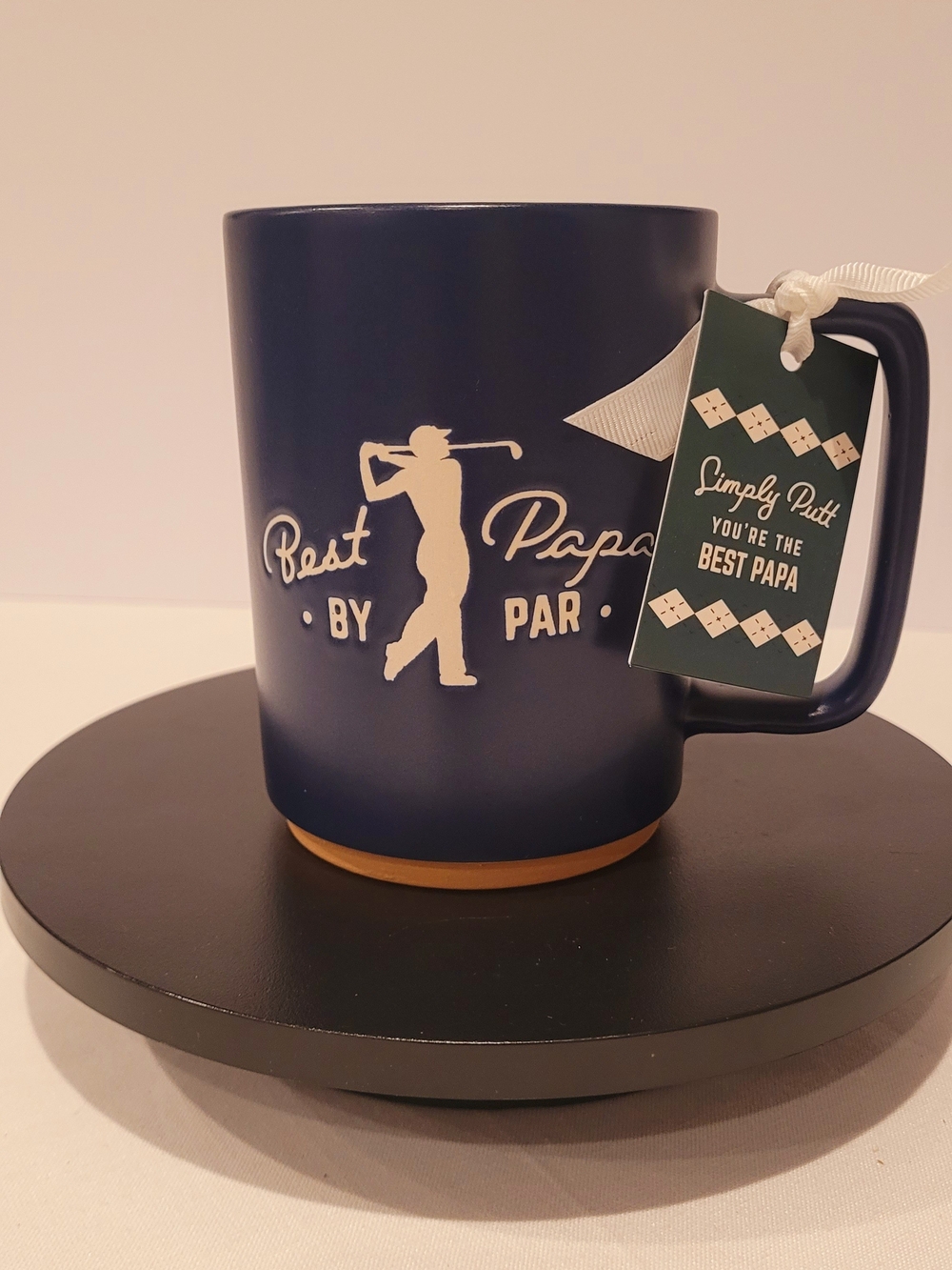 Eccolo Navy Blue 'Best Papa by Par' Golf Mug